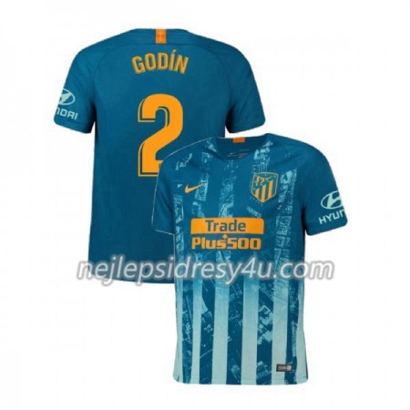 Fotbalový Dres Atlético Madrid Diego Godin 2 Alternativní 2018/19